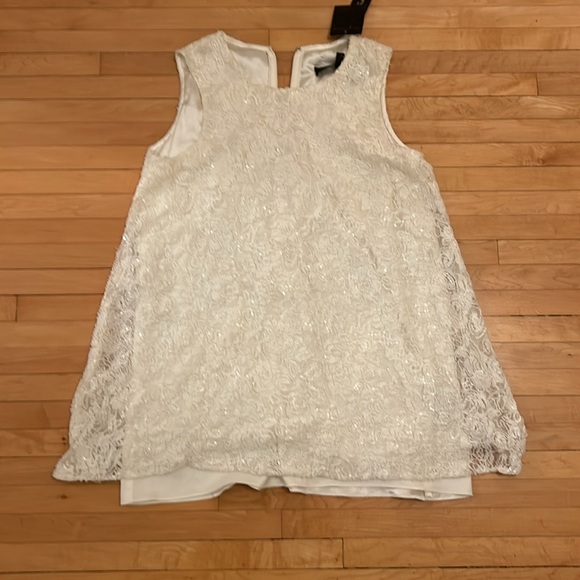 Carmen Marc Valvo Tops - Gorgeous lace sequin tunic NWT